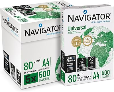 Navigator Office Paper Solutions A4 80gsm 5x500 Sheets Box