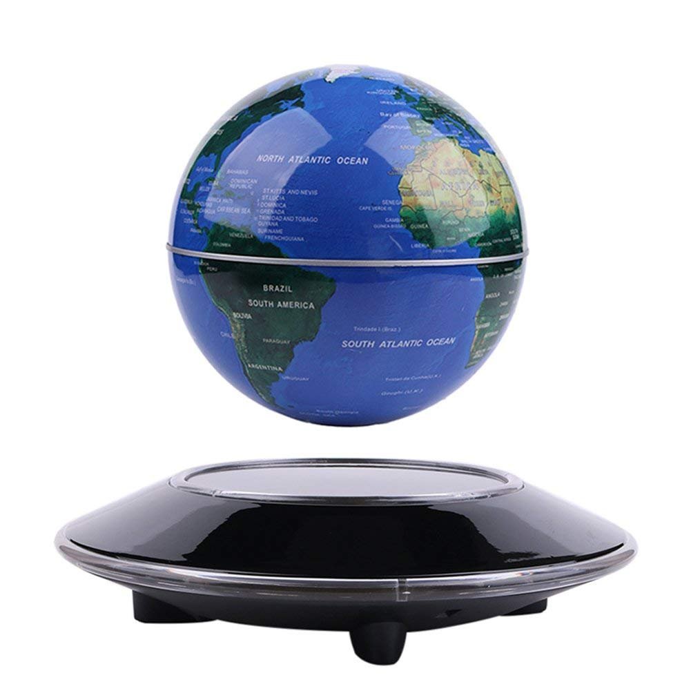 Senders 6Inch Floating Globe with LED Lights Levitation