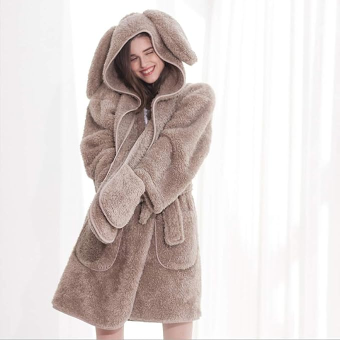 bademantel damen ohren