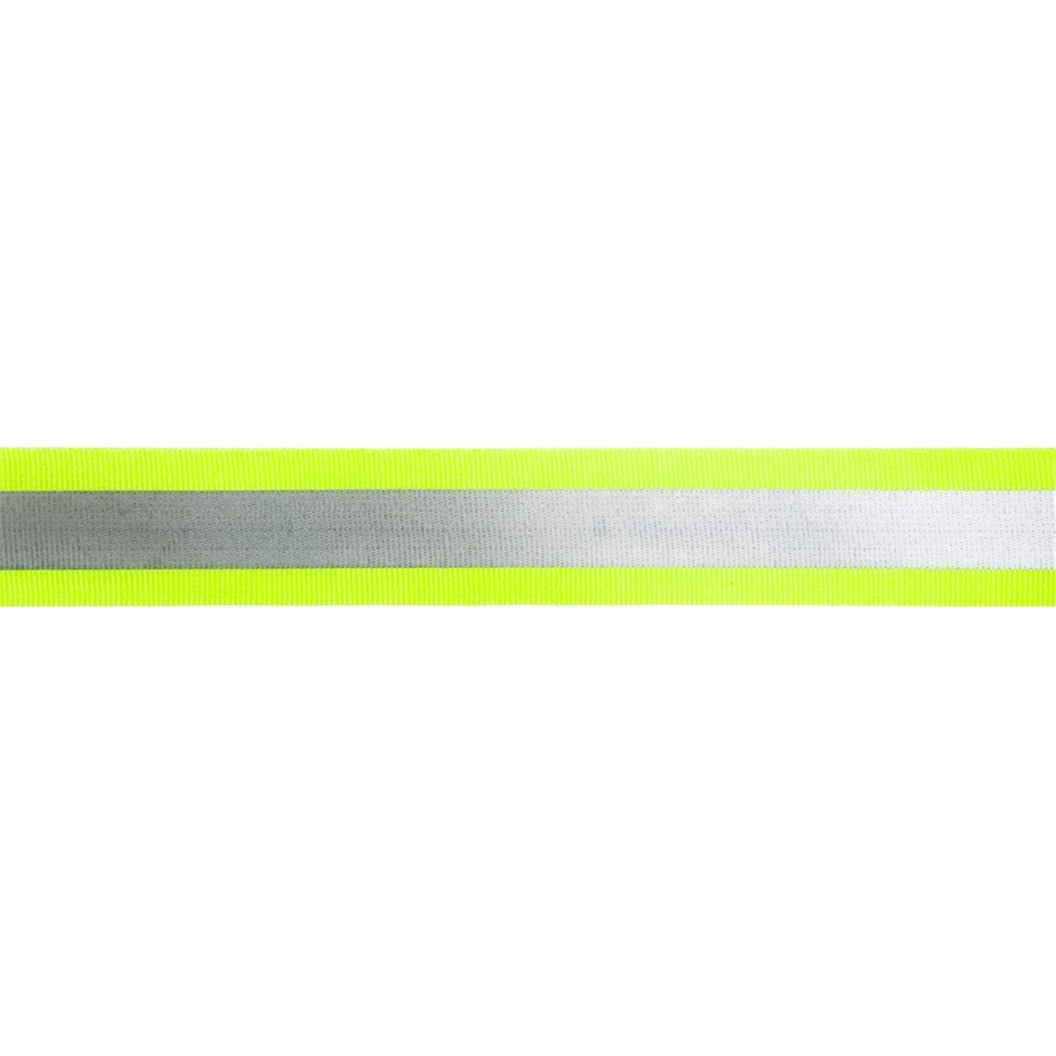Jajasio Reflective Tape 25 mm Wide for Sew-On in 3 Colours Yellow Silver 05 Metres Reflective Tape Light Strip