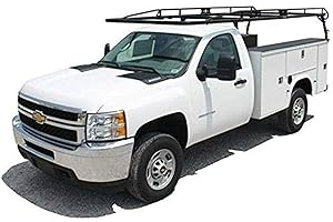 Kargo Master (78010) Truck Ladder Rack Side Channels , Black