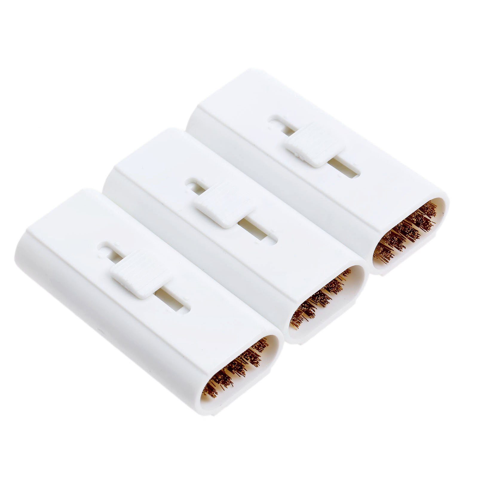 MUXSAM 3Pcs Double Side Golf Brush Retractable Steel Wire Golf Iron Club Bristle Brush Groove Cleaner Kit