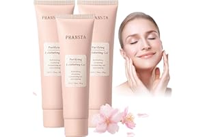 HEPANIO 3Pcs Purifying Exfoliating Gel Gentle Exfoliating Gel for Face Facial - Exfoliatings Gels Scrub Gentle Exfoliatings Facial Cleanser for All Skin Types
