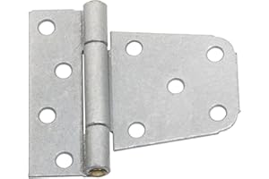 National Hardware N238-212 V287 Extra Heavy Gate Hinges in Galvanized, 2 pack