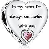 925 Sterling Silver Charms Fit Pandora Charms Bracelet I Love You to Infinity and Beyond Fit Wife Mother's Day Christmas Birthday Gift