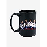 Hot Topic Off Campus Briar University Hawks Hockey Team 15oz Mug BLACK 15OZ