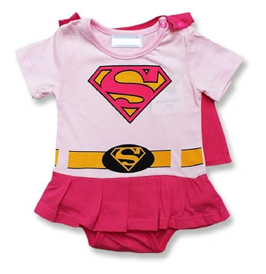 supergirl baby outfit