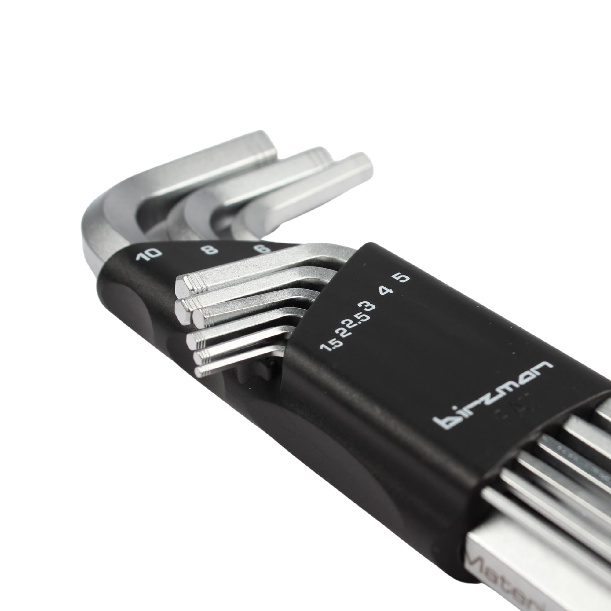 Birzman Hex Key Set (9pcs) | Durable Allen Key Set with 1.5-10mm Sizes | Precision Bike Maintenance Tool