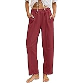 Gacaky Womens Wide Leg Sweatpants Casual Loose Lounge Pants 2025 Baggy Fall Drawstring Workout Athletic Joggers