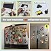Corneria Self Adhesive Business Card Magnets 20mil - Peel and Stick - Pack of 100, lexible Magnetic Sheets for Photos, Crafts and Die Storage, Easy Peel & Stick