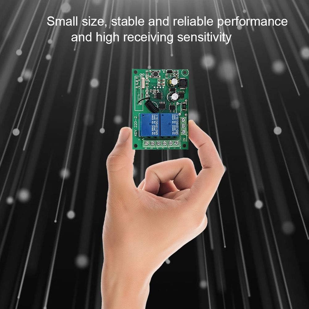 Sonew 220V 433MHz Wireless FR Remote Control Switch, 433MHZ Wireless RF Switch, Receiver Relay Switch - Image 4