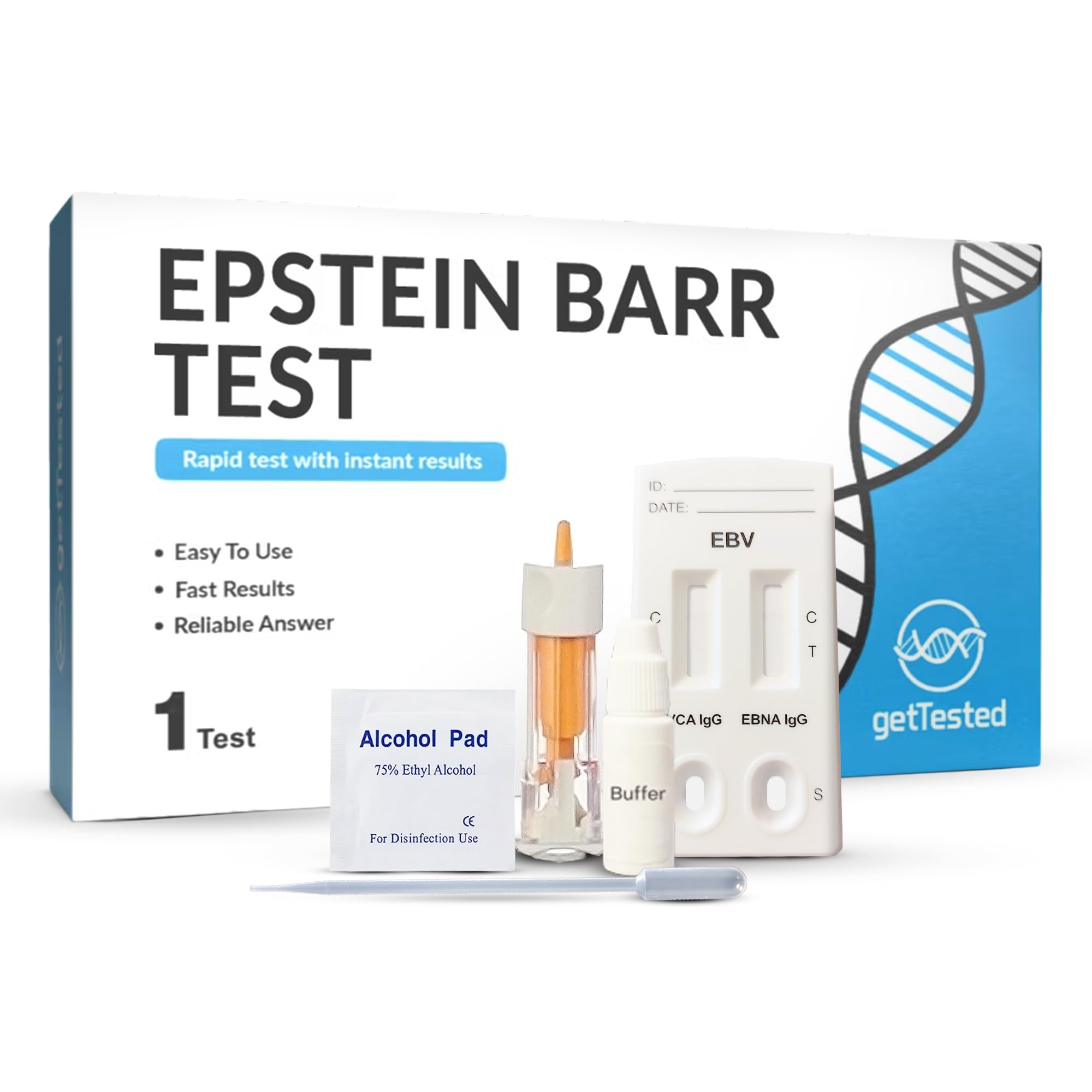 GetTested Epstein-Barr Virus (EBV) Test Kit