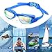 Swim Goggles,Swimming Goggles - Zerhunt Professional Anti Fog No Leaking UV Protection Wide View Swim Goggles For Women Men Adult Youth Kids