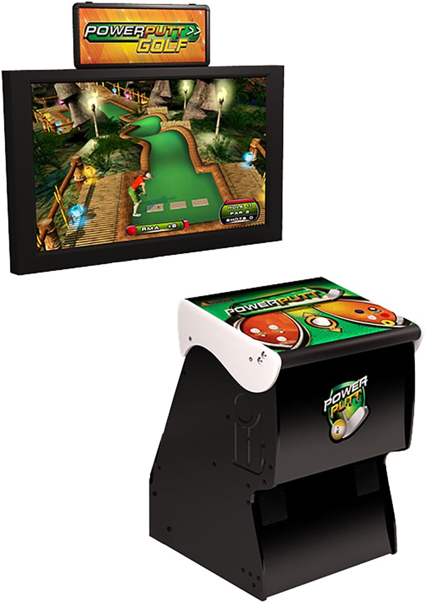 Power Putt Golf Home Arcade Game Without Monitor Stand