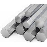 LanMaiXun 1pcs 17mm&times;500mm 6061 Aluminum Alloy Hex Bar, Solid Hexagonal Column Aluminum Bar