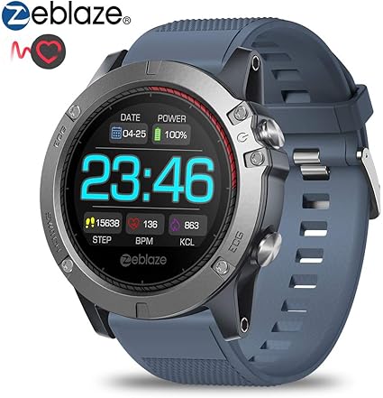 Zeblaze Vibe 3 ECG Smart Watch IP67 Rastreador de Ejercicios a ...