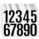 6 Sheets Mailbox Numbers Stickers, 3 inch Self