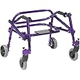 Inspired by Drive Nimbo 2G Lightweight Posterior Walker with Seat, Wizard Purple, Extra Small