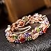Fancydeli Rose Gold Plated Women Zircon Bracelet for Mother Women
