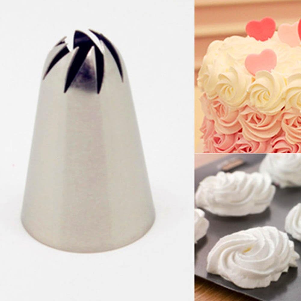 JD Million shop 336 Large Size Icing Nozzle Decorating Tip Sugarcraft Cake Decorating Tools Baking Tools Bakeware