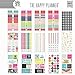 me & my BIG ideas Sticker Value Pack for Big Planner - The Happy Planner Scrapbooking Supplies - Teacher Theme - Multi-Color & Gold Foil - Great for Projects & Albums - 30 Sheets, 1733 Stickers Total