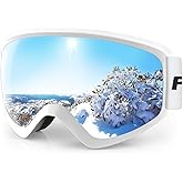 findway Kids Ski Goggles, Kids Snow Snowboard Goggles for Boys Girls Youth OTG