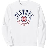 NBA Official Detroit Pistons Bandwidth Sweatshirt