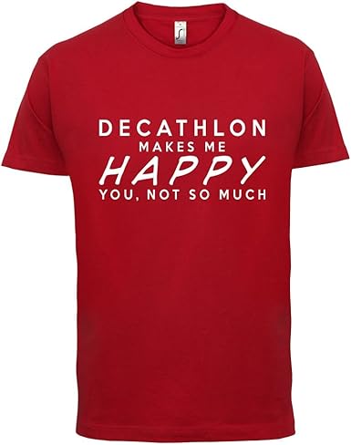 tee shirt rouge decathlon