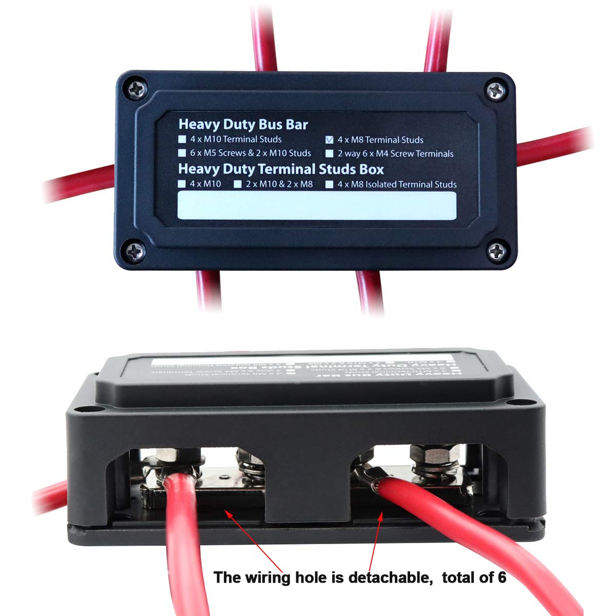 Car Electronics & Accessories 300A Busbar Box Heavy-Duty Module Design ...