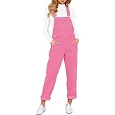 LookbookStore Women's Casual Stretch Denim Bib Overalls Pants Pocketed Jeans Jumpsuits