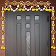 Divyakosh Torans For Entrance Door, Toran For Home Decoration, Mandir Decorations Items, Toran With Side Hanging, Door Decoration Items Hanging, Thoranam For Entrance Door, Multicolor, 38 Inch
