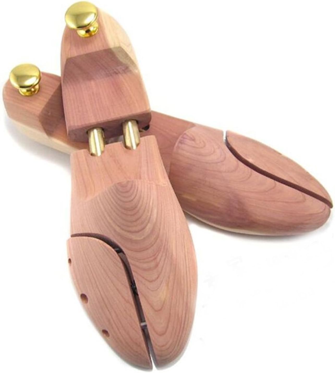 logei® 1 Pair of High Quality Shoe Stretcher Shoe Stretcher Made of Cedar Wood (35-36), Reddish Brown