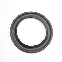 Fielect 2Pcs 6.5inch Foam Speaker Edge Subwoofer