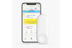 Kangaroo Water Leak Detector+Climate Sensor,Hygrometer Thermometer with App Notifications,Wireless 2.4G WiFi,Humidity Tempera