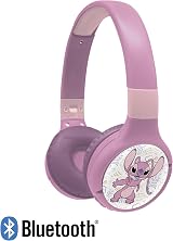 Lexibook Disney Stitch 2 in 1 Wireless Wired Headphones Pink HPBT010D1 view 2