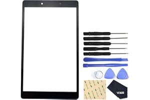 VEKIR SM-T290 Outer Glass Screen Replacement for Samsung Galaxy Tab A 8.0 2019(Wi-Fi) Black