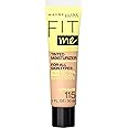Maybelline Fit Me Tinted Moisturizer, Natural Coverage, Face Makeup, 115, 1 Count