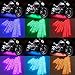 12Pcs Motorcycle LED Light Kit Strips, Atmosphere LED Lighting Strip, RGB Multicolor Accent Glow Neon Lights Lamp with Dual IR/RF Remote Controller for Harley Davidson Honda Kawasaki Suzuki