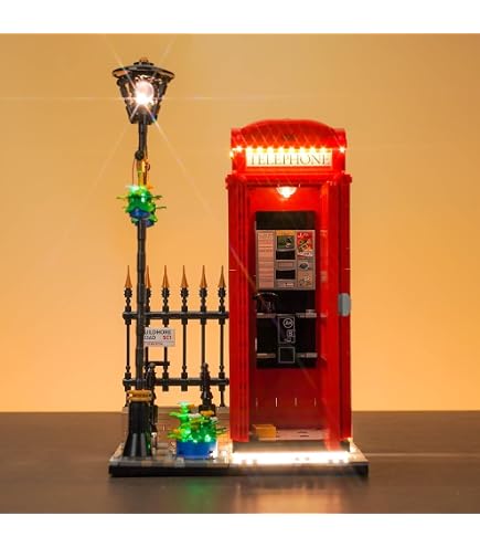 Amazon.com: Lego 21347 Idea London Red Public Phone Toy Toy