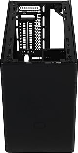 Cooler Master MasterBox NR200P Mini ITX Case Black Tempered Glass Vertical GPU view 7