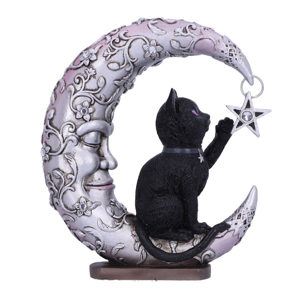 Nemesis Now Luna Companion Figurine, Silver, 18.8cm