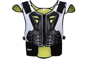BARHAR Dirt Bike Body Chest Spine Protector Armor Vest Protective Gear for Dirtbike Bike Motocross Skiing Snowboarding (S)