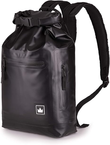 The Friendly Swede Laptop Rucksack Wasserdicht Mit 13 Zoll Laptopfach Graneberg City Tagesrucksack Roll Top Kurierrucksack Stadtisch Zweckbetont Fur Damen Und Herren 15l Schwarz Amazon De Koffer Rucksacke Taschen