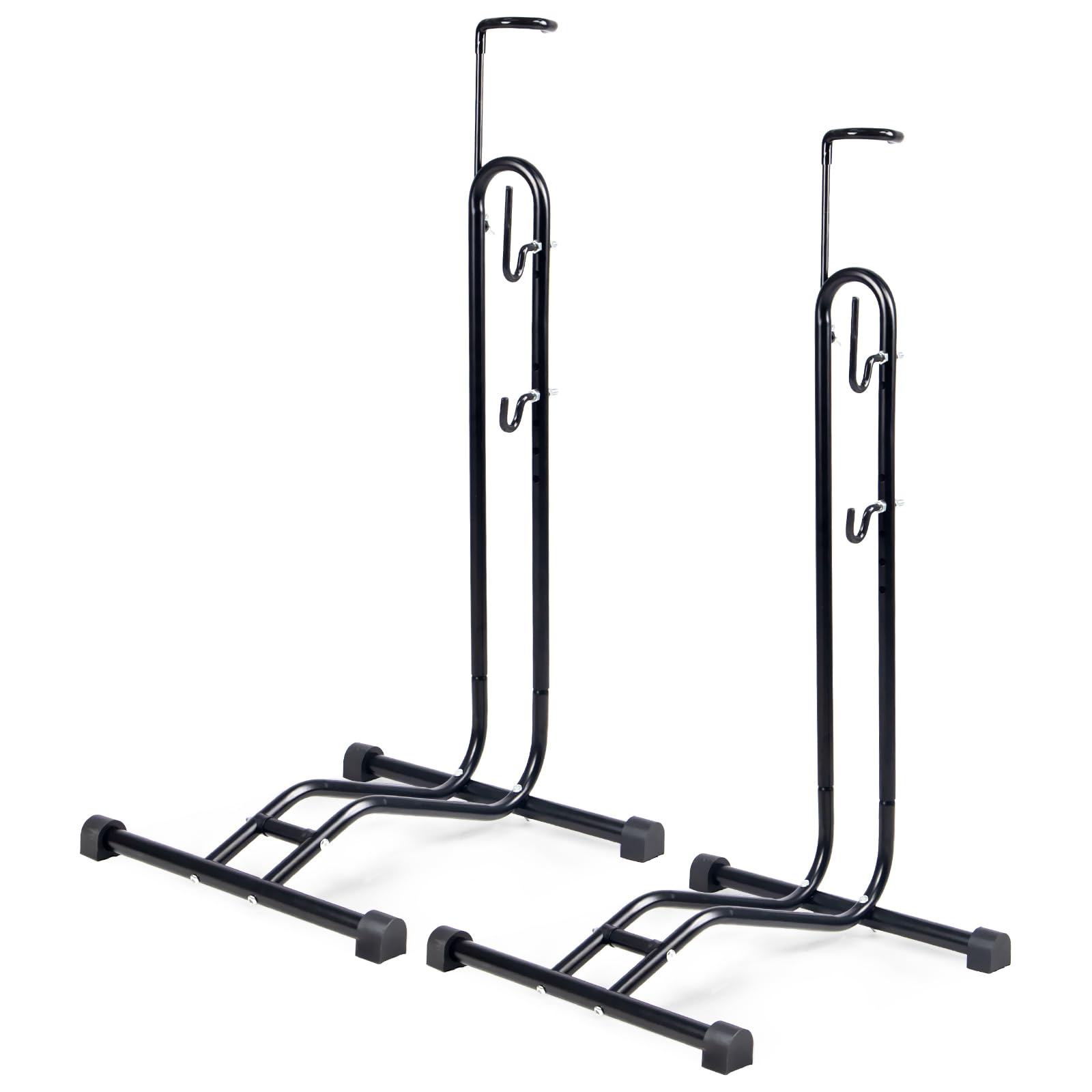 GRELiving 3 in 1 Bicycle Stand Bicycle Holder Height Adjustable Multifunctional Bicycle Stand Repair Stand for 20-28 Inch MTB and Road Bike (Pack of 2)