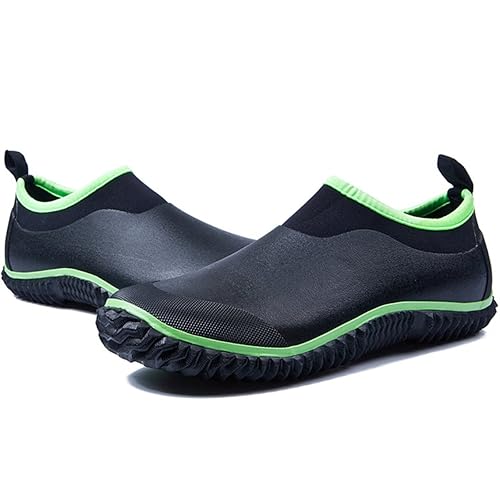 Gracosy Chaussures De Jardinage Pour Hommes Femmes Bottines De Pluie Imperméable En Caoutchouc Sabotscuisine Chaussons De Sport Piscine Plage Semelle
