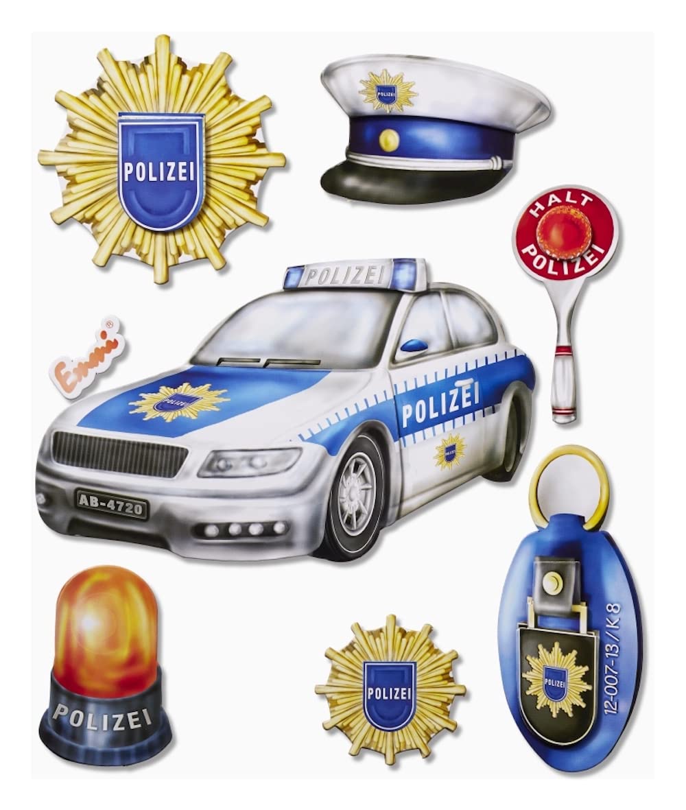 Hobbyfun 3D XXL Stickers Police
