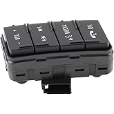 CARBBIA AL3Z-9C888-CA SW6880 Right Side Steering Wheel Audio Control Switch with Volume Control Keys Assembly Compatible with Ford F-150/F150 2011-2016 AL3Z9C888CA SW-6880 Cruise Control Switch