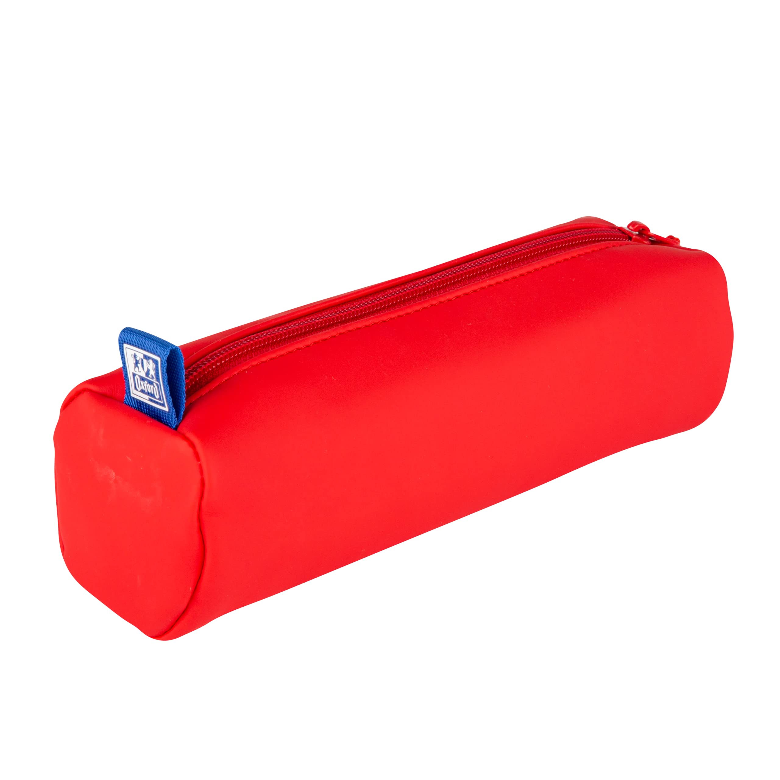 Oxford Red Color Coordinated Design Durable PU Pencil Case