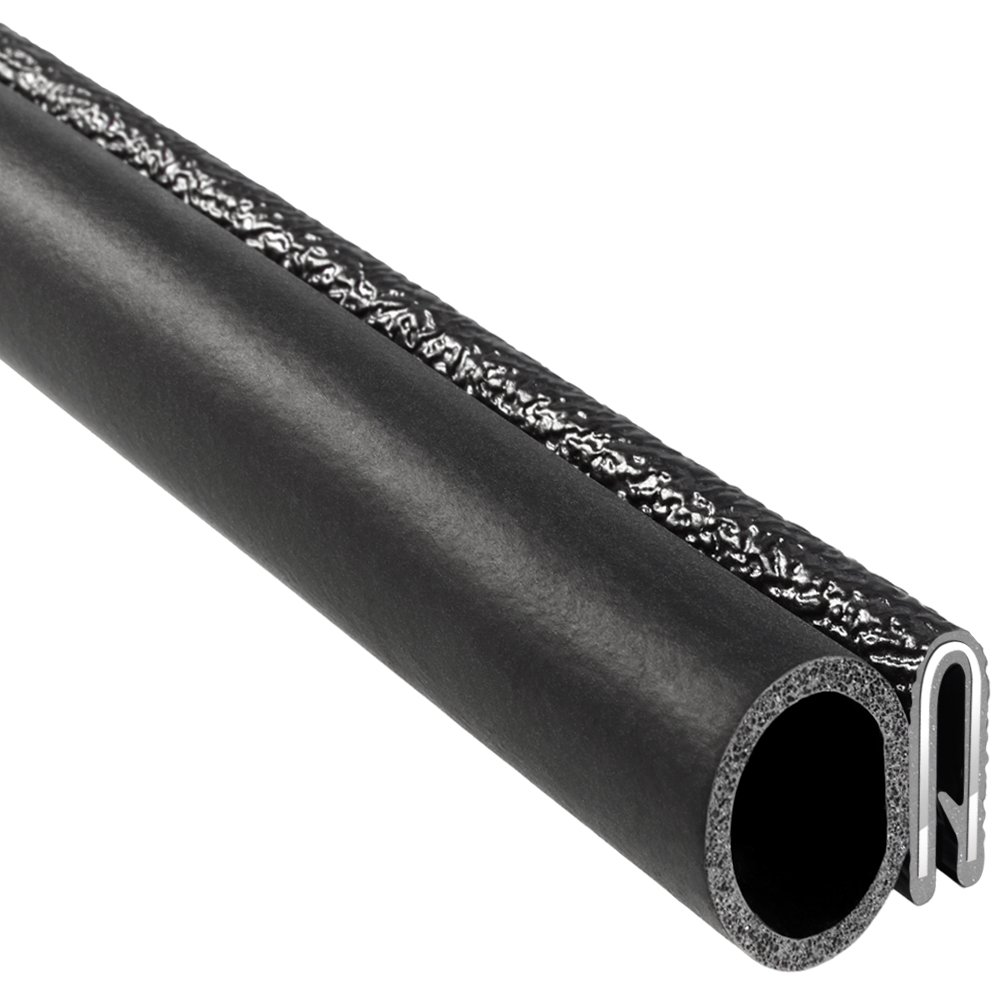 TrimLok Trim Seal with Side Bulb Fits 1/8” Edge 100’ Length 3/4” Bulb