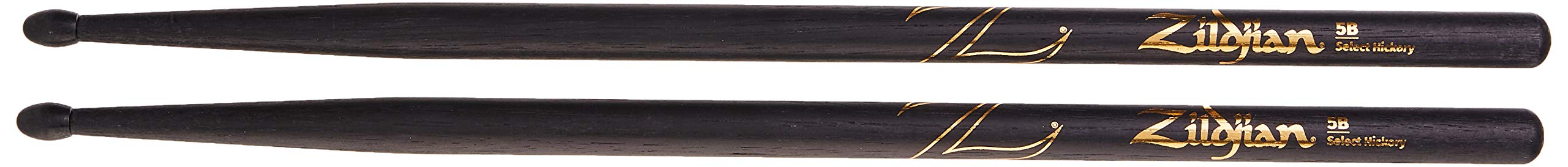 Zildjian Z5BNB Hickory Drumsticks - Nylon Tip - Black — image 1